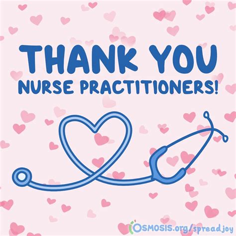 Osmosis On Twitter Thank You Nurse Practitioners For The Care You