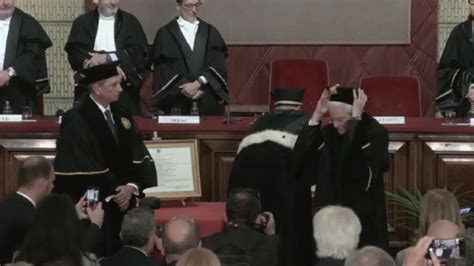 Mattarella Riceve La Laurea Honoris Causa A Trieste Youtube