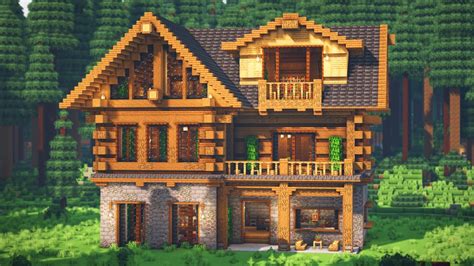 How To Build The Ultimate Spruce Mansion Interior In Minecraft