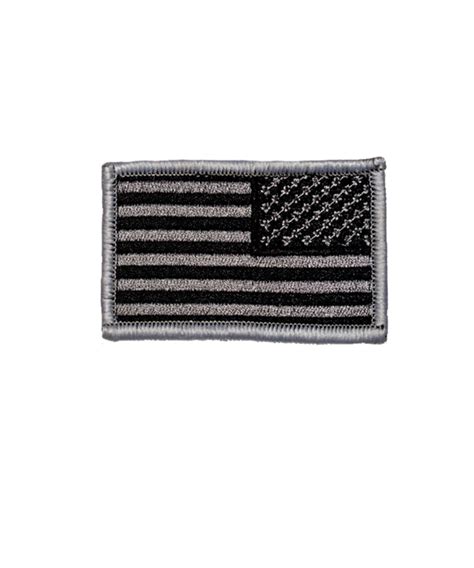 All Black American Flag Patch