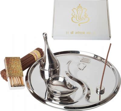 Ganesh Ji Stainless Steel Pooja Thali At Best Price In Delhi