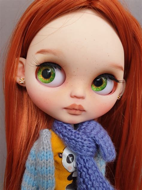 This Item Is Unavailable Etsy Blythe Dolls Red Hair Doll Ooak Art