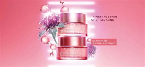 De-Stressing Facial Moisturizers : clarins multi active