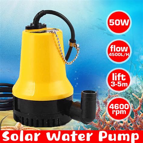 W L H M Dc V V Solar Water Pump Brushless Motor Water