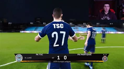 Tsc Partizan Crvena Zvezda Rad Meridian Pes Predictor