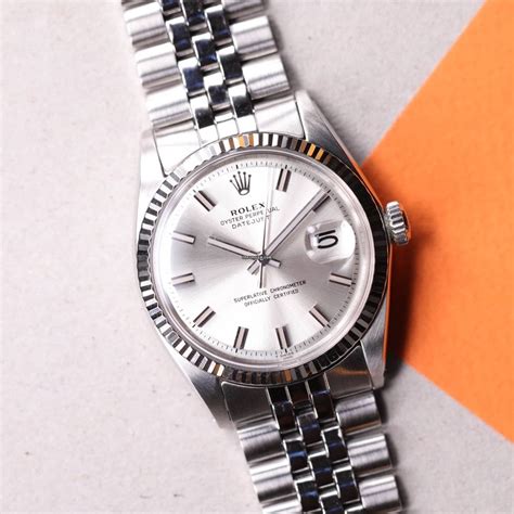 Rolex Oyster Perpetual Datejust Mm Wide Boy F R