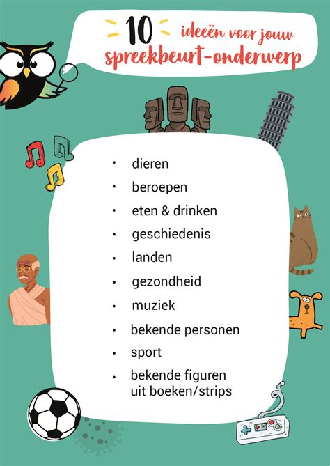 Leuke Onderwerpen Voor Een Spreekbeurt Wijzer Over De Basisschool