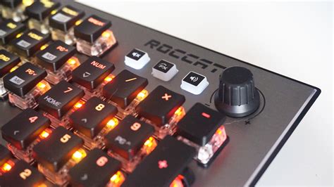 Roccat Vulcan 120 Review A Superb Mechanical Gaming Keyboard Rock