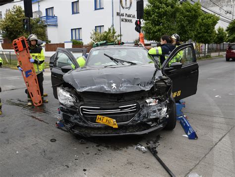 Cuatro Heridos Dej Choque Con Volcamiento En Osorno