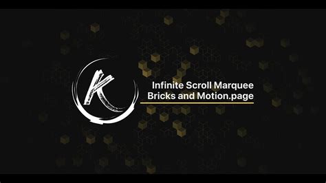 Infinite Scrolling Marquee Bricks Builder And Motion Page Gsap For A