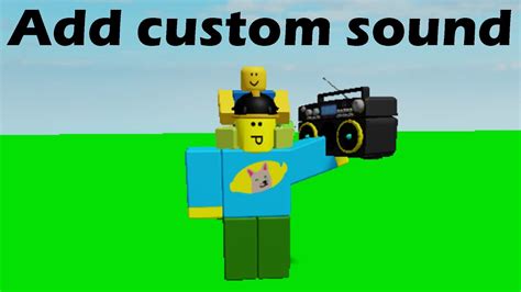 ROBLOX Studio How To Add Custom Sound Into Your Game YouTube