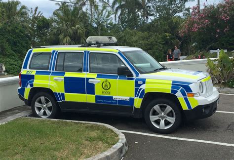 Bermuda Police Van