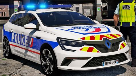 POLICE NATIONALE 15 Renault Megane IV Estate LSPDFR GTA 5 MODS