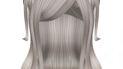 Y K Messy Emo Girl Hair Ash Blonde Roblox ID Code