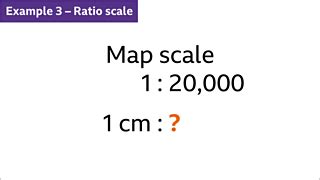 Map Scales And Ratio Ks Maths Bbc Bitesize