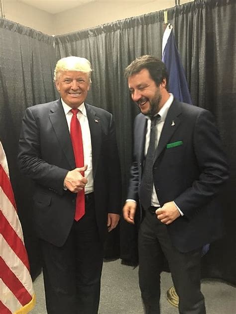 Usa Le Nuove Foto Dell Incontro Tra Trump E Salvini La Repubblica