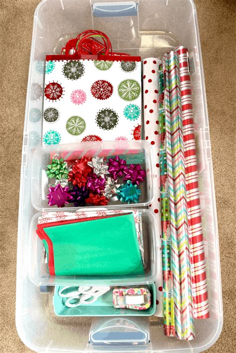 Wrapping Paper Storage Organization Ideas Organization Obsessed