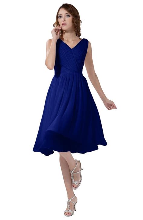 Colsbm Alexis Electric Blue Bridesmaid Dresses Colorsbridesmaid