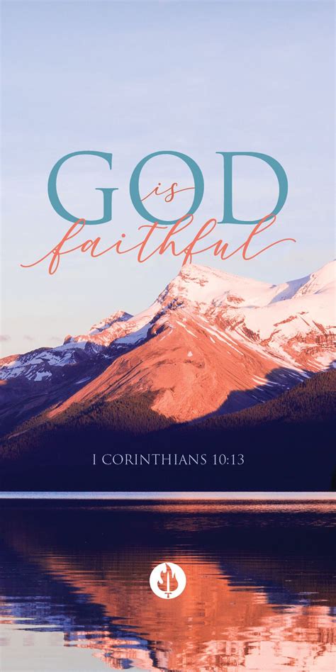 God is Faithful - Wallpaper - Phone | Bible verse background, Faith in god, Bible quotes images