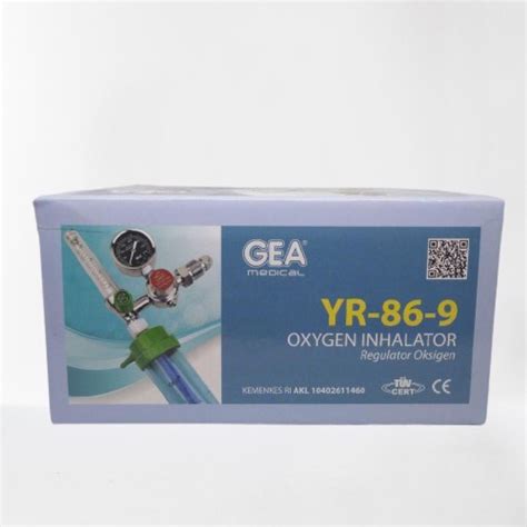 Jual Regulator Tabung Oksigen Oxygen Inhalator O Gea Medical Yr