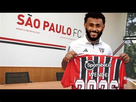 DOMINGO AGITADO WENDEL NO SPFC NINGUÉM ESPERAVA POR ESSA NOTÍCIAS