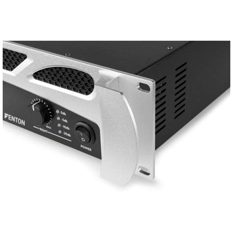 Amplificatore Pa Finale Di Potenza W Rack Bluetooth Display Mp