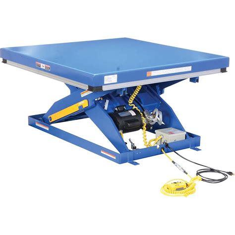 Vestil Mobile Battery Lift Table 4 000 Lb Capacity 7 To 42 Lift