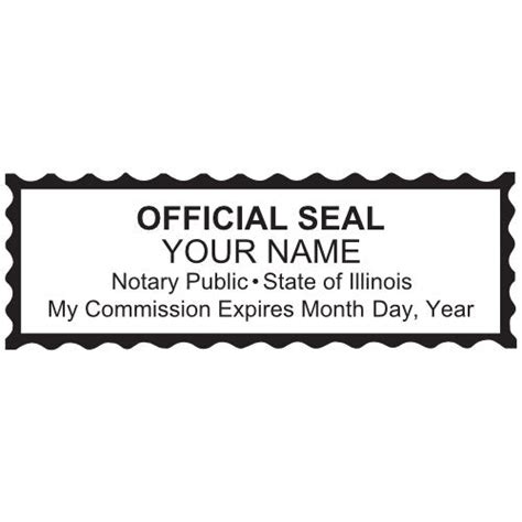 Illinois Notary Stamp And Seal Pro Stamps