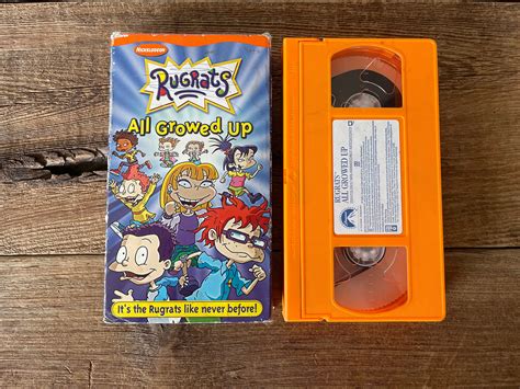 Rugrats All Growed Up Vintage Vhs Movie 2001 Etsy