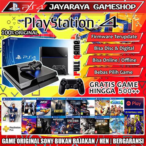 Jual Sony Ps Fat Gb Tb Full Game Playstation Fat Not Slim