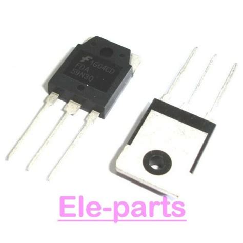 5 PCS FDA59N30 TO-3P FDA 59N30 300V N-Channel MOSFET Transistors | eBay