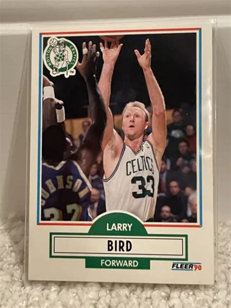 Fleer Basketball Larry Bird Boston Celtics Eur Picclick Fr