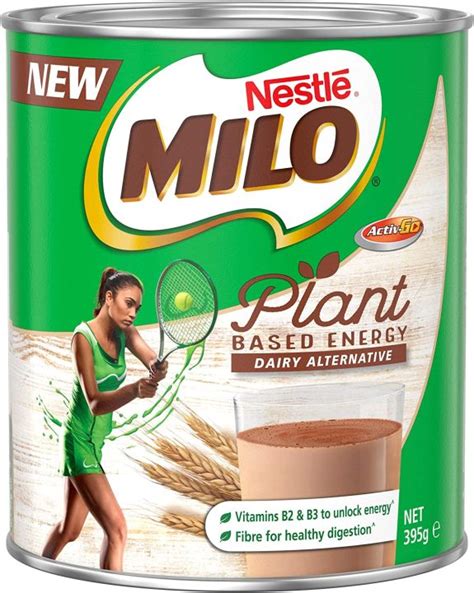 Milo Plant Based Choc Malt Powder Drink 395g Vegan Friendly Dairy