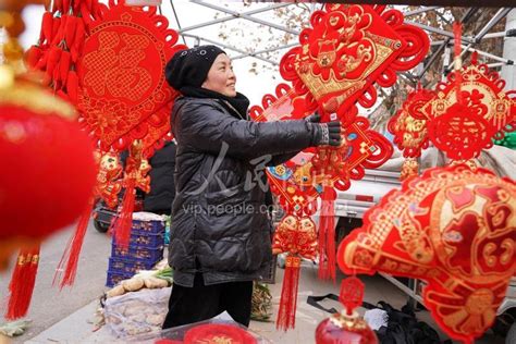 河北巨鹿：赶大集 买年货 人民图片网