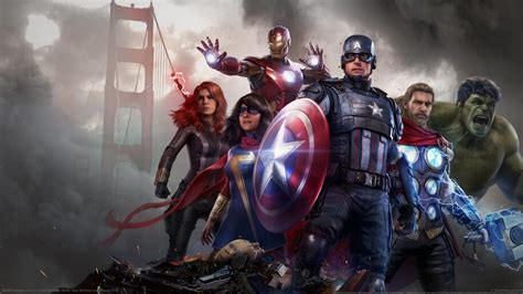 Marvels Avenger's, Game, Characters, 2020, 4K, #3.1657 Wallpaper PC Desktop