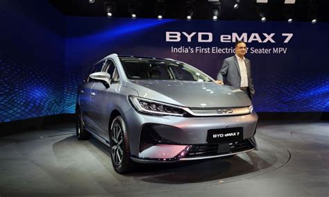 BYD EMAX 7 Electric MPV Launched In India Prices Start From Rs 26 90