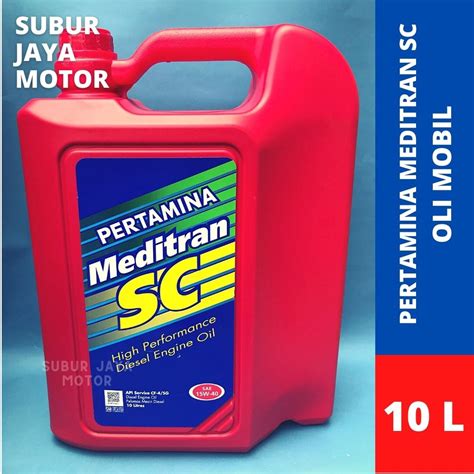 Jual Pertamina Meditran Sc Sae 15w 40 Oli Pelumas Mesin Mobil Diesel