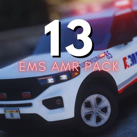 Pack AMR FiveM EMS 13 Voitures Prêt pour FiveM Optimisé Etsy France