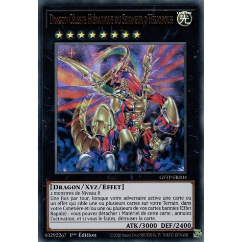 Yu Gi Oh Vortex Embrase Gftp Fr Dragon C Leste Hi Ratique Du