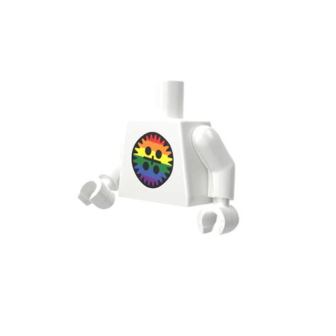 Pride Gear Minifig Torso