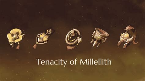 Suitable Characters Using the Tenacity of The Millelith