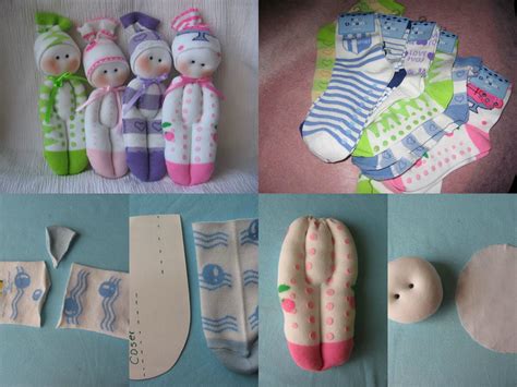 Mu Ecos Hecho Con Calcetines Sock Dolls Sock Doll Sock Crafts