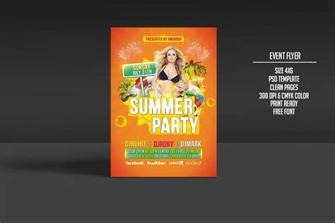 Summer Flyer Template 2067123