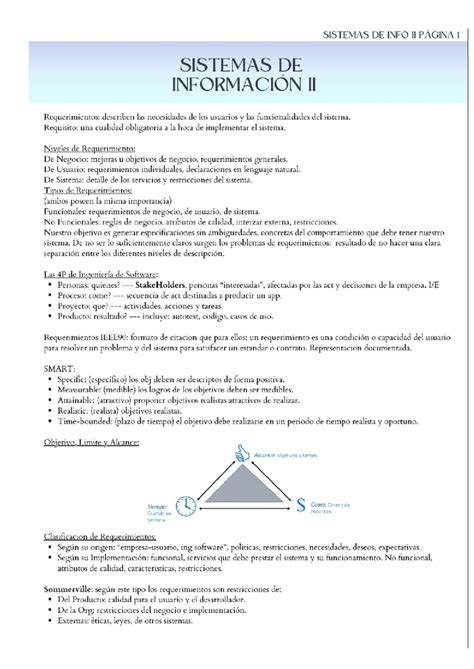 Apuntes Primer Parcial Sistemas De Informacion Studocu