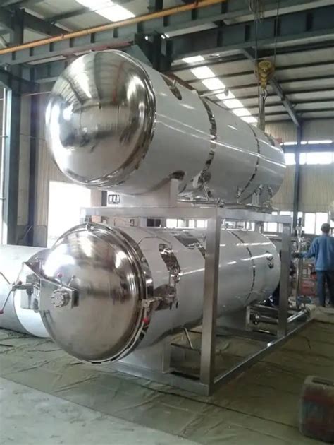 High Efficiency Ready To Eat Food Retort Autoclave Steam Food Retort