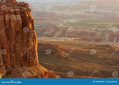 Por Do Sol No Parque Nacional De Canyonlands Foto De Stock Imagem De