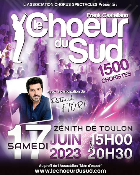 LE CHOEUR DU SUD au ZÉNITH DE TOULON