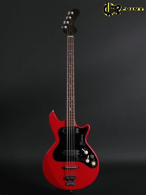 Framus Strato Star 5 156 52 1963 Red Bass For Sale Guitarpoint