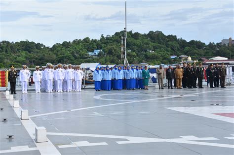 Hari Dharma Samudera Tahun Koarmada Iii Gelar Tabur Bunga Di