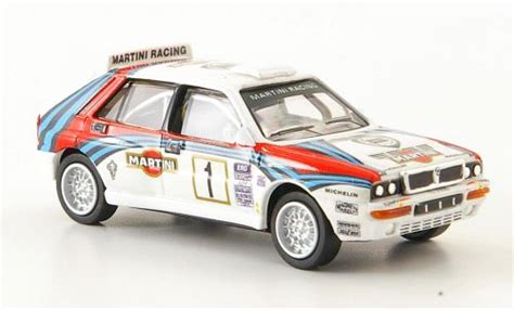 Miniature Lancia Delta 187 Ricko Hf Integrale Evo 2 No1 Martini